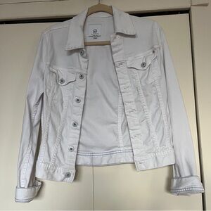 AG White Denim Jacket - Vintage Denim Jacket